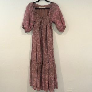 Kinga Csilla block print dress